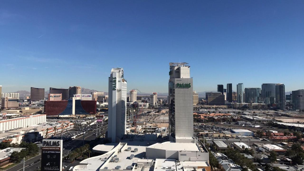 Palms Place - 27Th Floor Strip View Studio Aparthotel Las Vegas Ngoại thất bức ảnh